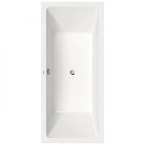 Duravit D.1 Ванна прямоугольная, встроенная, с двумя наклонами спинки, санитарный акрил