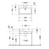 Duravit Vero Раковина для мебели, с переливом, с 1 отврстием под смес., 700x470мм, Цвет: Белый