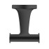 Duravit Starck T Двойной крючок настенный Цвет черный матовый