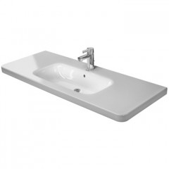 Duravit DuraStyle Раковина для мебели,с перел., с 1 отв. под смес., 1200x480мм, Цвет: Белый