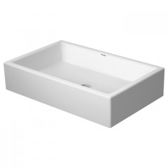 Duravit Vero Air Раковина шлифованный вариант,без перелива, без площадки под смеситель, включая крепление