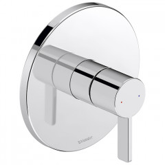 Duravit D-Neo Смеситель для душа, на 1 источник, встраиваемый (внешние части) цвет: хром