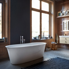 Duravit White Tulip Ванна акриловая 1600х800хh630 мм , отдельност., с бесш.панелью и рамой, с 2 накл для спины, со спец сливом и переливом, цвет белый