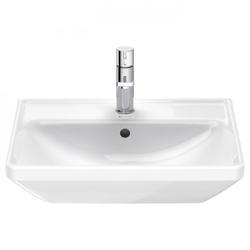 Duravit D-Neo Раковина накладная 550х440 мм, с переливом, с 1 отв. под смеситель, цвет: белый