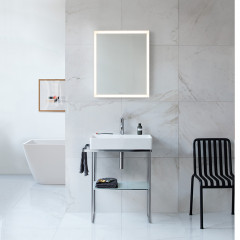 Duravit DuraSquare Консоль металлическая напольная регулировка по высоте + 50 мм, для # 235312 пол.дер. справа/слева цвет Хром