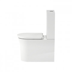 Duravit White Tulip Моноблок 370x650 мм, безободковый, слив универсальный, с WonderGliss, цвет: белый