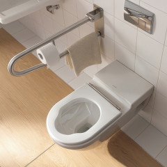 Duravit Starck 3 унитаз подвесной (для инвалидов на колясках),360x700мм,вертикальный смыв,обьем 6 л.,белый