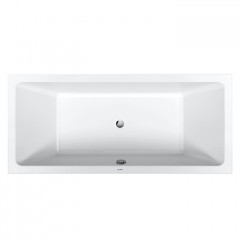 Duravit D.1 Ванна прямоугольная, встроенная, с двумя наклонами спинки, санитарный акрил
