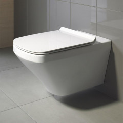 Duravit DuraStyle Унитаз подвесной безободковый 540х370 мм, с креплением, цвет белый