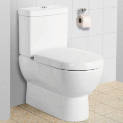 Duravit Starck 3 Бачок с механизмом двойного смыва, хром, 6/3л., для подключения снизу слева, 475 x 210мм, Цвет: Белый