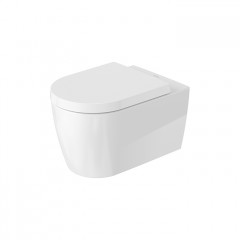 Duravit Me by Starck Унитаз подвесной Rimless 570х370 мм, с креплениями, вкл. крепление Durafix,с покрытием WonderGliss цвет белый матовый