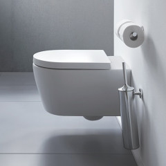 Duravit Me by Starck Унитаз подвесной Rimless 570х370 мм, с креплениями, вкл. крепление Durafix,с покрытием WonderGliss цвет белый матовый