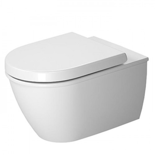 Duravit Darling New Унитаз подвесной с вертикальным смывом, вкл. крепление Durafix, объем: 4.5л, 370x540мм, Цвет: Белый