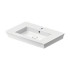 Duravit White Tulip Раковина накладная 750х490 мм,с переливом, без отв. под смеситель, с WonderGliss, цвет: белый