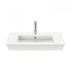 Duravit White Tulip Раковина накладная 750х490 мм,с переливом, без отв. под смеситель, с WonderGliss, цвет: белый
