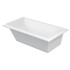 DURAVIT STARCK Ванна прямоугольная 1700x900 мм., встраиваемая, акрил, цвет белый