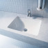 Duravit Starck 3 Раковина встраиваемая снизу 430х430 мм с без отв под смеситель, с переливом, цвет белый