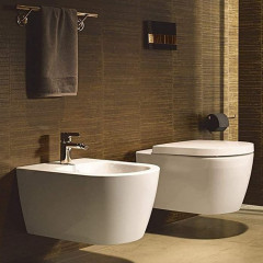 Duravit Me by Starck Унитаз подвесной Rimless 570х370 мм, с креплениями, вкл. крепление Durafix,с покрытием WonderGliss цвет белый матовый