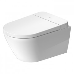 Duravit D-Neo Унитаз подвесной 370x570 мм, безободков с крышкой-биде, пульт ДУ,функция биде, подогрев, подсветка, 220в, цвет: белый (АКЦИЯ со склада!)
