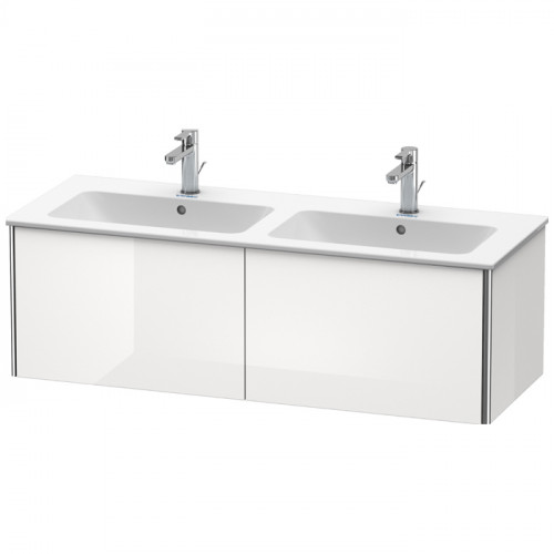 Duravit XSquare База под раковину 1280х478х400 мм, с 2 выдв ящик, Цвет белый глянц.(для 233613)