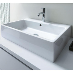 Duravit Vero Раковина 800x470мм для мебели, с переливом с 1 отверстием под смеситель. Цвет: белый