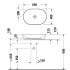 Duravit D-Neo Раковина накладная 600х400 мм, без перелива, без отв под смес, цвет: антрацит матовый (СПЕЦЦЕНА)