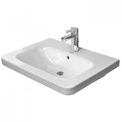 Duravit DuraStyle Раковина для мебели,с перел., с 1 отв. под смес., 650x480мм, Цвет: Белый