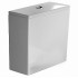 Duravit DuraStyle Бачок с механизмом двойного смыва, хром, 6/3л., для подключения справа или справа 390x170мм, Цвет: Белый