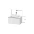 Duravit D-Neo Раковина накладная, овал 600х400 мм, без перелива, без отв под смес, цвет: белый (СПЕЦЦЕНА)