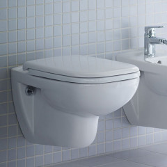 Duravit D-Code Унитаз подвесной компакт с вертикальным смывом, 350x480мм, Цвет: Белый (СПЕЦЦЕНА)