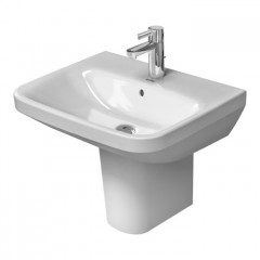 Duravit DuraStyle Полупьедестал для раковины, цвет белый
