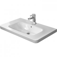 Duravit DuraStyle Раковина для мебели,с перел., с 1 отв. под смес., 800x480мм, Цвет: Белый