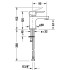 Duravit A.1 Смеситель для раковины на 1 отв., цвет: хром