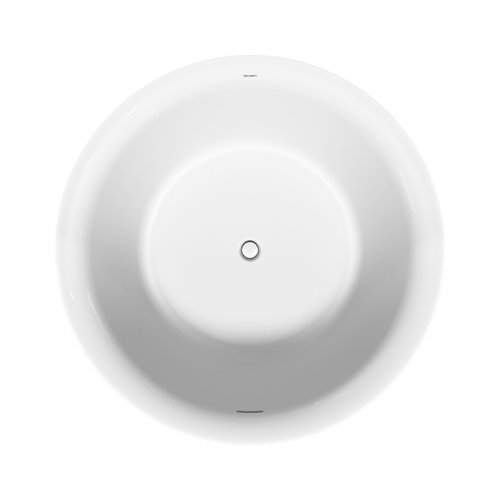 Duravit White Tulip Ванна акриловая D1400хh630 мм , отдельностоящая, с бесш.панелью и рамой, со спец сливом и переливом, цвет белый