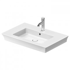 Duravit White Tulip Раковина накладная 750х490 мм,с переливом, с 1 отв. под смеситель, цвет: белый