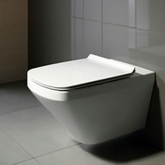 Duravit DuraStyle Унитаз удлиненный подвесной безободковый 620х370 мм, с креплением, цвет белый (СПЕЦЦЕНА)