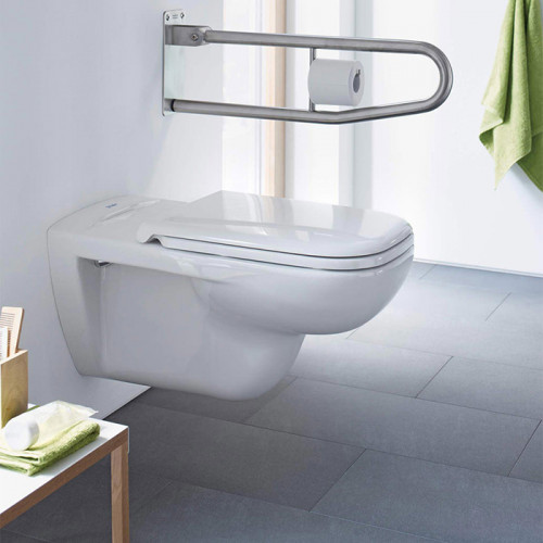 Duravit D-Code Унитаз подвесной с вертикальным смывом, для инвалидов на колясках, глубина 700 мм, 360x700, Цвет: Белый
