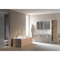 Duravit DuraStyle Полупьедестал для раковины, цвет белый