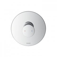 Duravit White Tulip Смеситель для душа, на 1 источник, встраиваемый, с обр клапаном (внешние части) цвет: хром