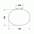 Duravit Starck T Мыльница настенная, цвет: Stainless steel Brushed