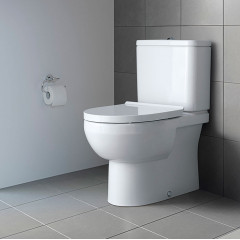 Duravit DuraStyle basic Бачок для унитаза моноблок 218209, с механ двойного смыва 6/3 л, подкл. снизу слева, цвет белый "СПЕЦЦЕНА с нашего склада!"