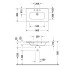 Duravit DuraStyle Раковина для мебели,с перел., с 1 отв. под смес., 800x480мм, Цвет: Белый