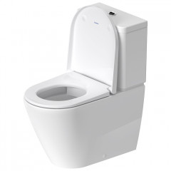 Duravit D-Neo Бачок 395х180 мм с механизмом 2-го слива 6/3 л, подкл снизу, с WonderGliss, цвет: белый