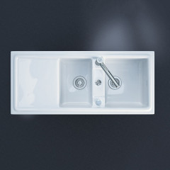 Duravit Cassia Кухонная мойка Cassia 80 1160x510, белая