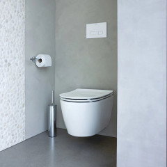 Duravit Soleil by Starck Унитаз подвесной 370х540мм, безободковый, Wei Hochglanz, HyG,цвет белый