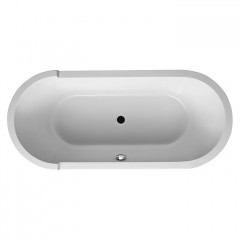 Duravit Starck Ванна 1800х800 мм, аквриловая встраиваемая, с двумя наклонами для спины.
