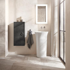 Duravit White Tulip Смеситель для раковины,, встраиваемый, излив 225мм (внешние части) цвет: хром