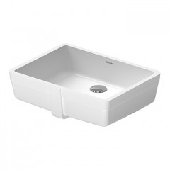 Duravit Vero Раковина встраиваемый для встраивания снизу, с перел., без площадки под смес., включая крепление для встраивания в деревянную столешницу