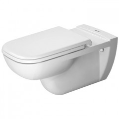 Duravit D-Code Унитаз подвесной с вертикальным смывом, для инвалидов на колясках, глубина 700 мм, 360x700, Цвет: Белый