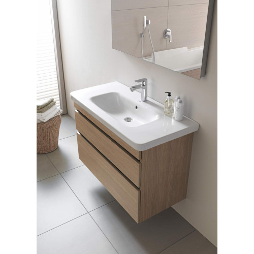 Duravit DuraStyle Раковина для мебели,с перел., с 1 отв. под смес., 800x480мм, Цвет: Белый